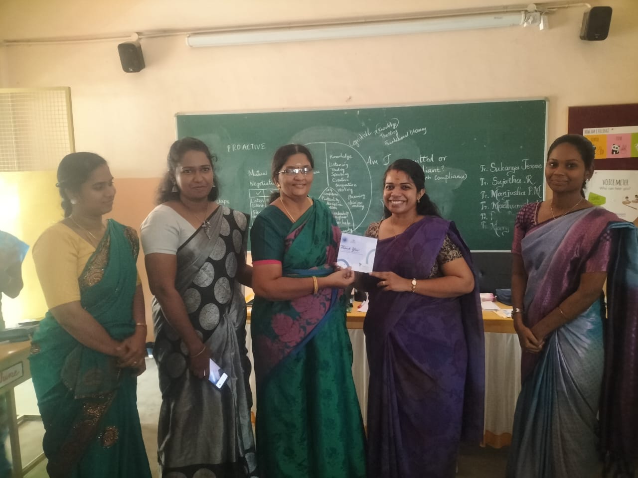 Engaging Teachers through interactive Methodology.